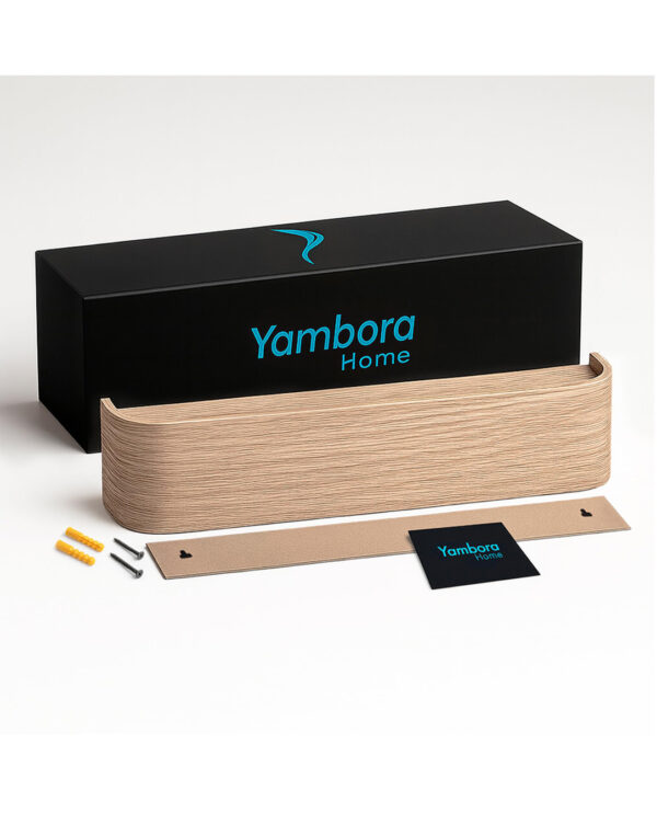 haya-4 Perchero de pared con estante